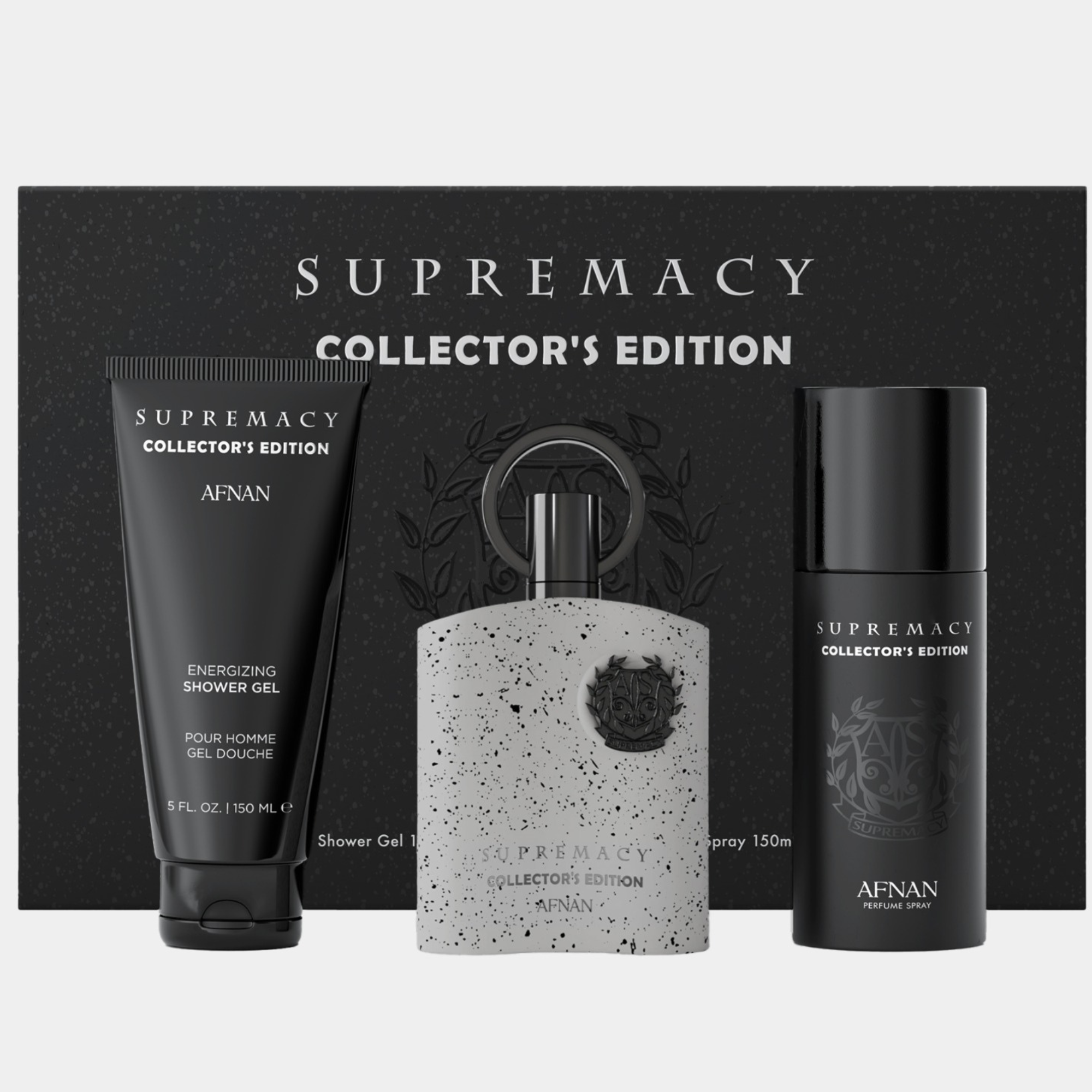 Supremacy Collector's Edition Gift Set by Afnan – EDP, Deodorant