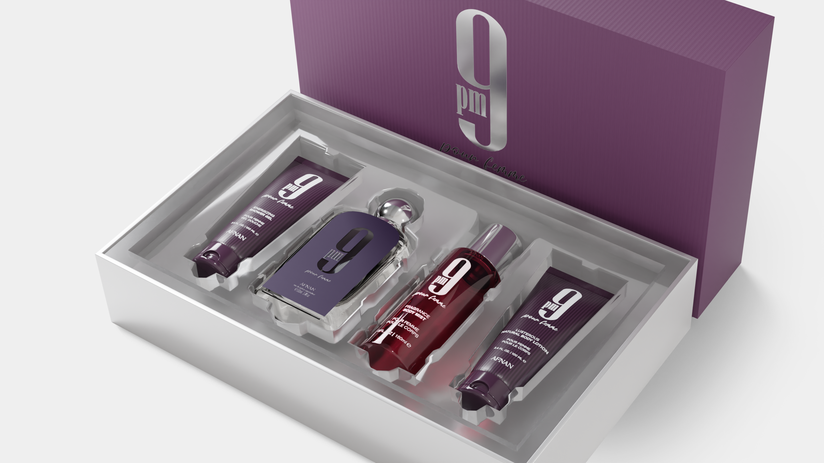 Gift Set 9 PM Pour Femme