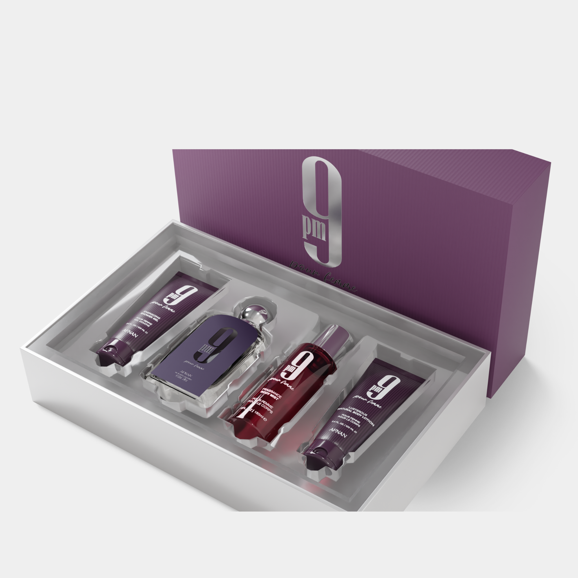 Gift Set 9 PM Pour Femme